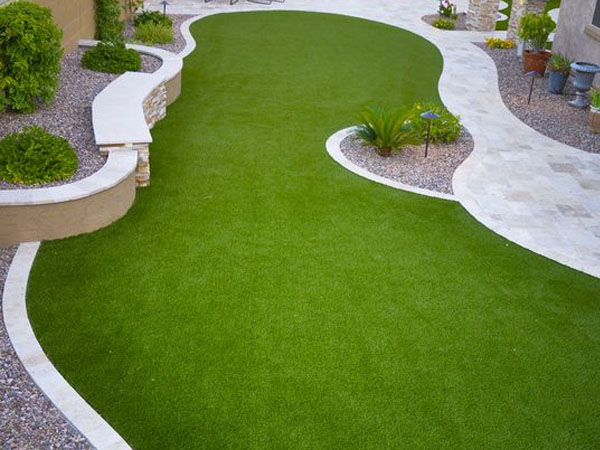 Artificial turf installation