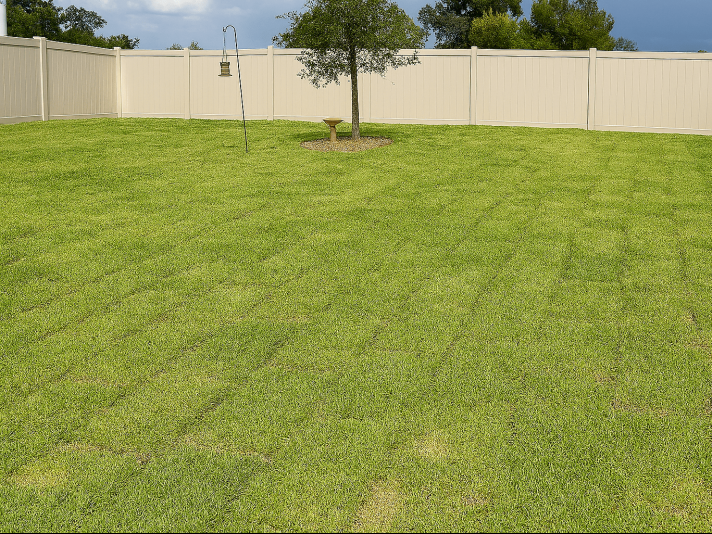 Zoysia sod replacement in Gainesville