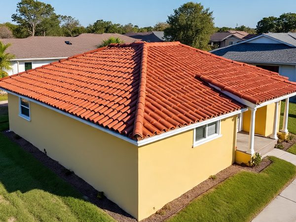 Beautiful Ceramic Tile Roof
