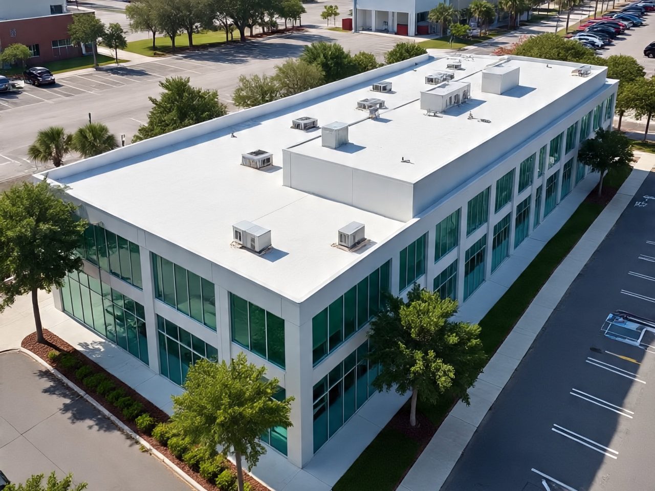 Flat Commercial Roof